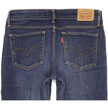 Levi's 711 Women Blue Skinny Slim Stretch Jeans W29 L29