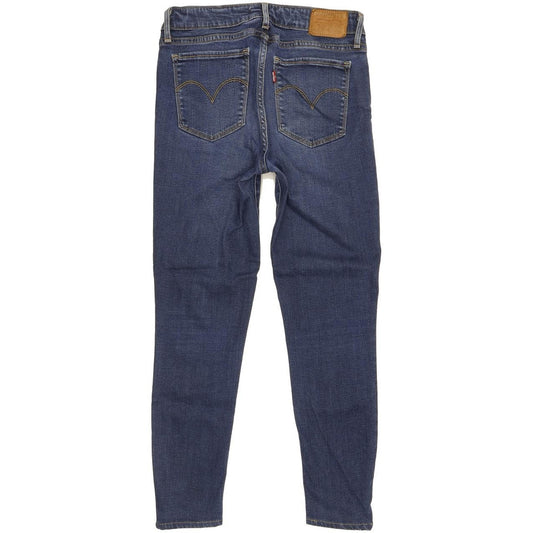 Levi's 711 Women Blue Skinny Slim Stretch Jeans W27 L24