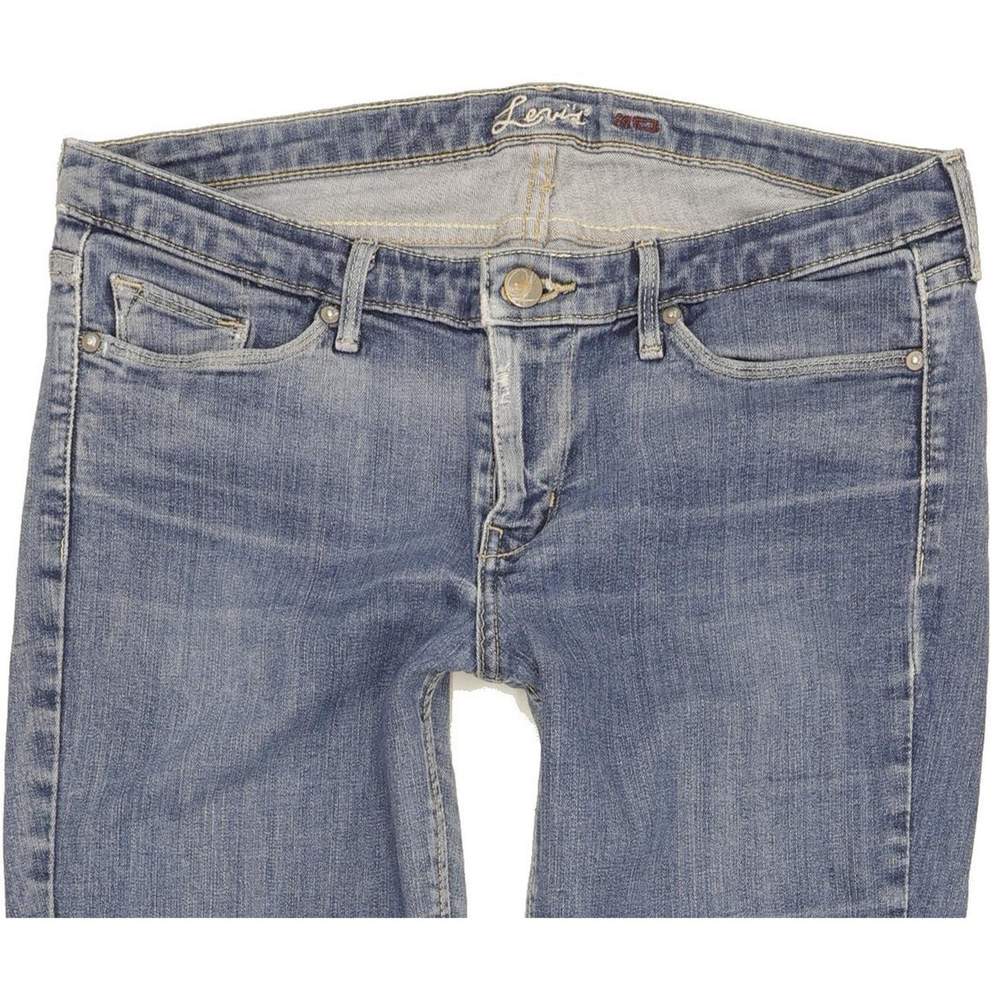 Levi's Women Blue Skinny Slim Stretch Jeans W31 L34