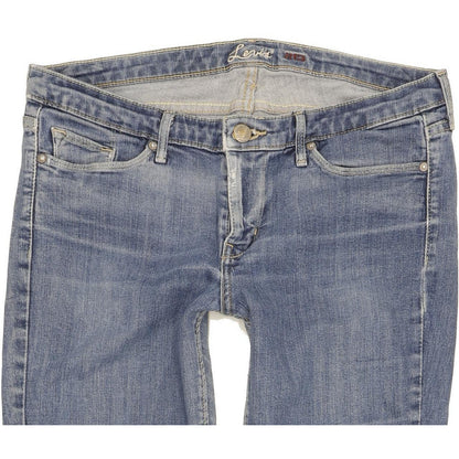 Levi's Women Blue Skinny Slim Stretch Jeans W31 L34