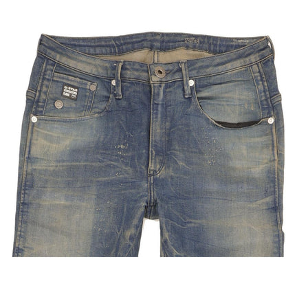G-Star Arc 3D Women Blue Tapered Loose Stretch Jeans W27 L32