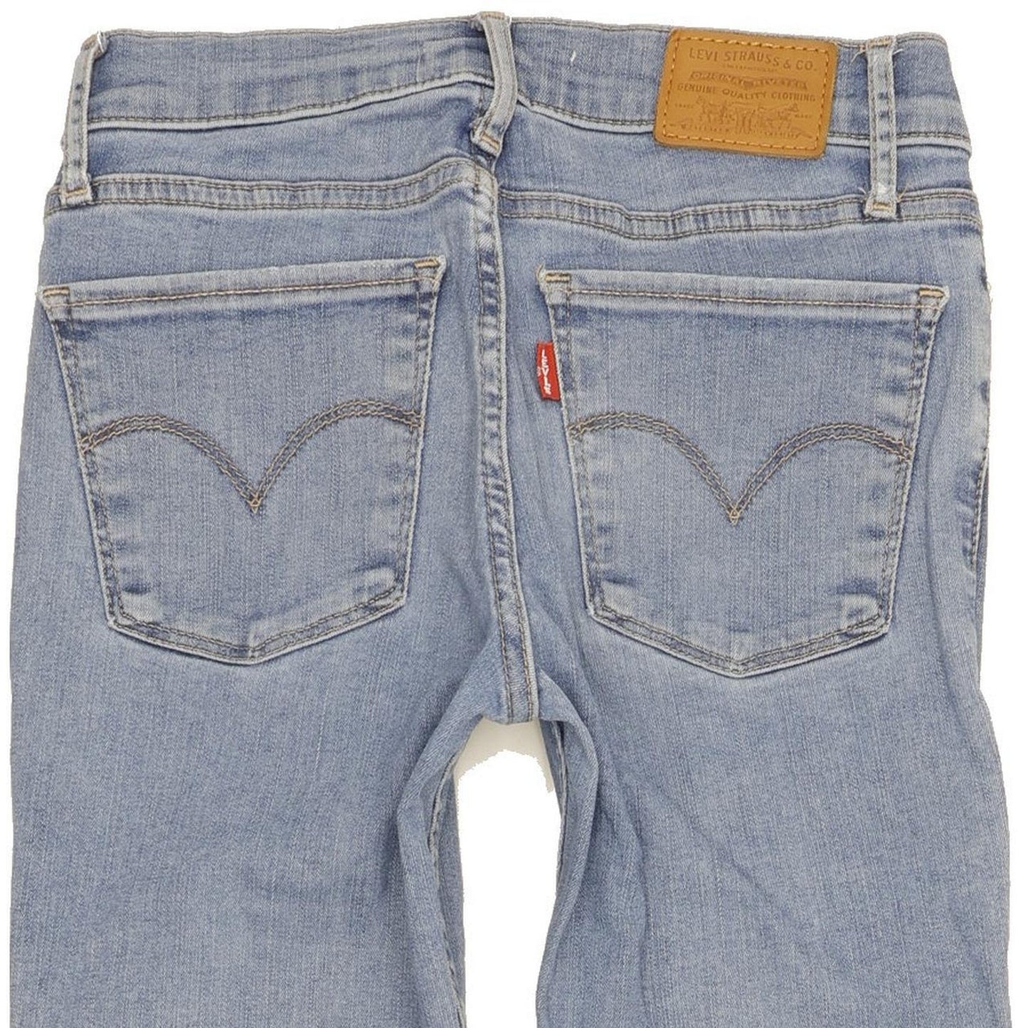 Levi's 710 Super Women Blue Skinny Slim Stretch Jeans W26 L31