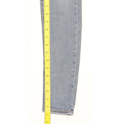 Levi's 710 Super Women Blue Skinny Slim Stretch Jeans W26 L31