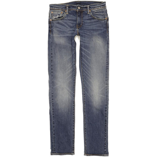 Levi's 511 Men Blue Straight Slim Stretch Jeans W30 L33