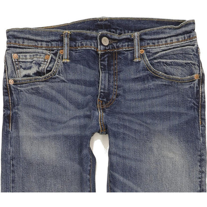 Levi's 511 Men Blue Straight Slim Stretch Jeans W30 L33