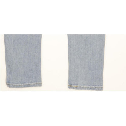 Levi's 710 Super Women Blue Skinny Slim Stretch Jeans W30 L29