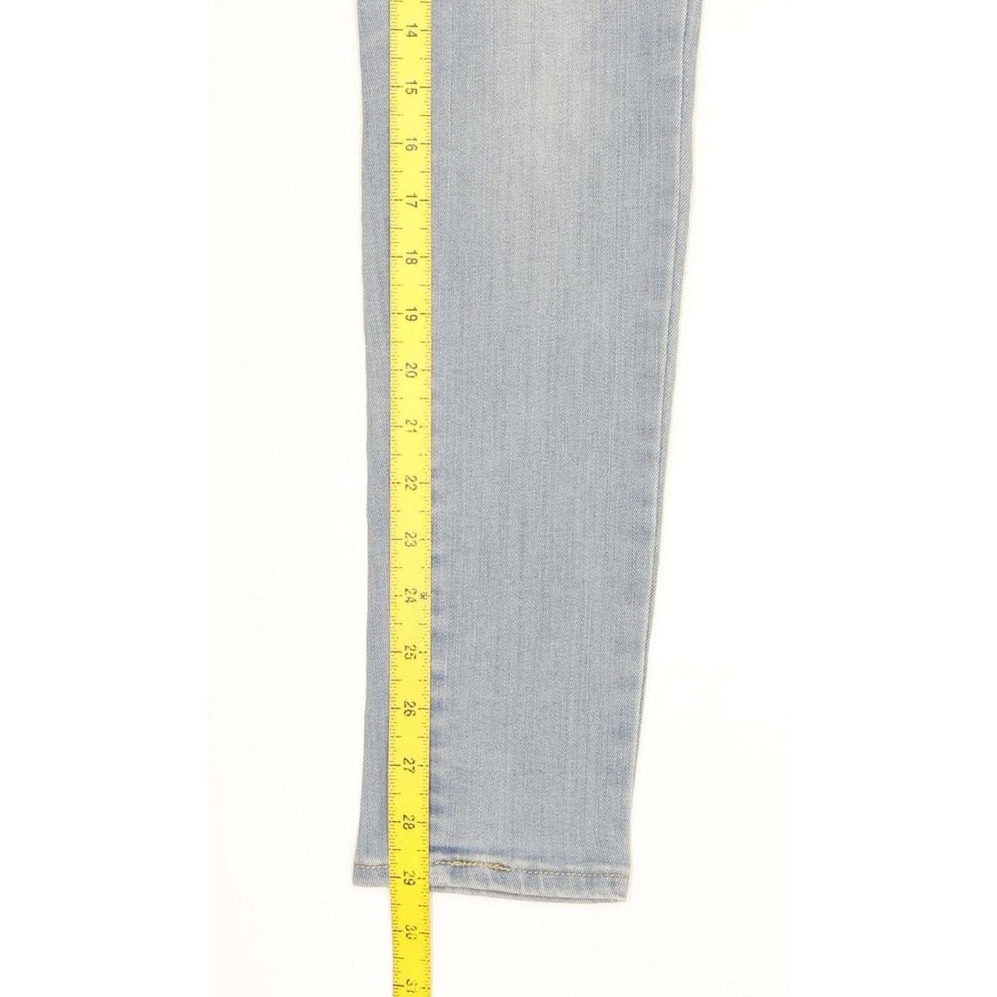 Levi's 710 Super Women Blue Skinny Slim Stretch Jeans W30 L29