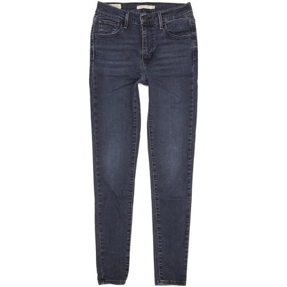 Levi's 720 Super Women Blue Skinny Slim Stretch Jeans W27 L30