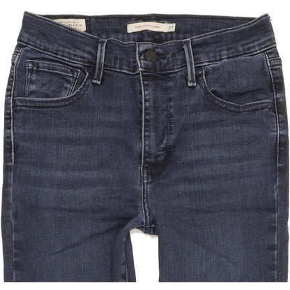 Levi's 720 Super Women Blue Skinny Slim Stretch Jeans W27 L30