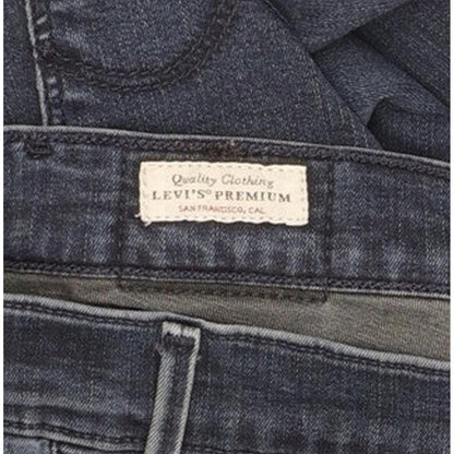 Levi's 720 Super Women Blue Skinny Slim Stretch Jeans W27 L30