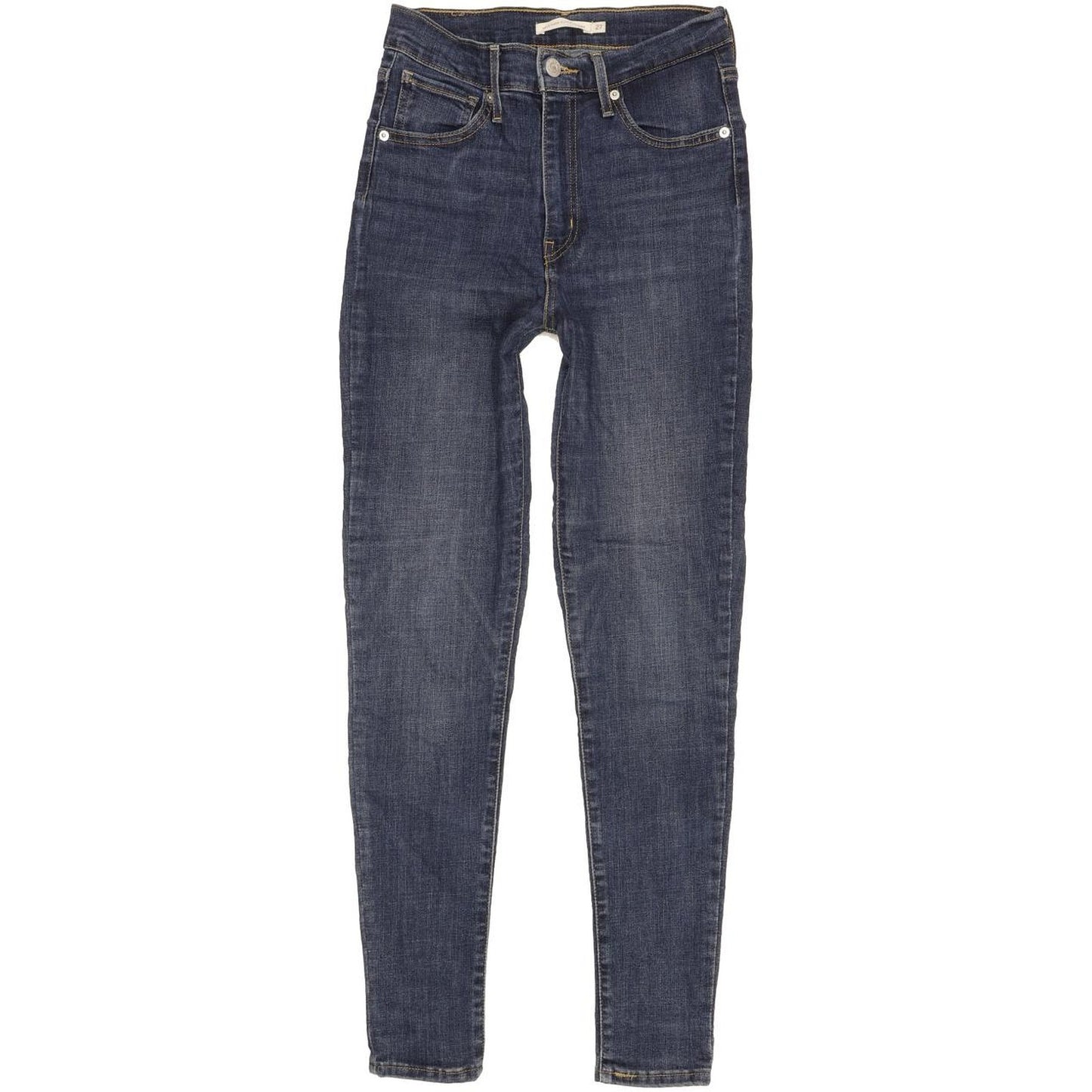 Levi's Mile Blue Skinny Slim Stretch Jeans High Waisted W27 L29