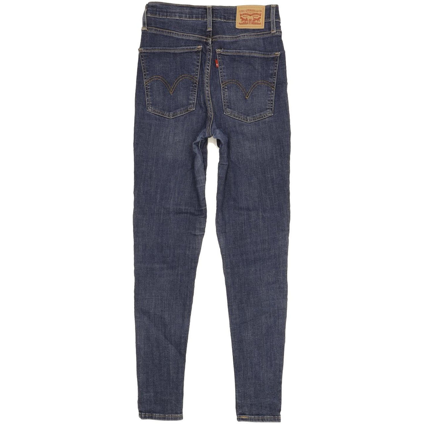 Levi's Mile Blue Skinny Slim Stretch Jeans High Waisted W27 L29