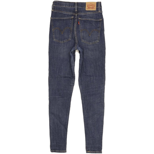 Levi's Mile Blue Skinny Slim Stretch Jeans High Waisted W27 L29