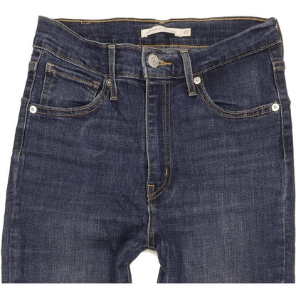 Levi's Mile Blue Skinny Slim Stretch Jeans High Waisted W27 L29