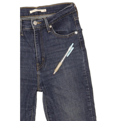 Levi's Mile Blue Skinny Slim Stretch Jeans High Waisted W27 L29