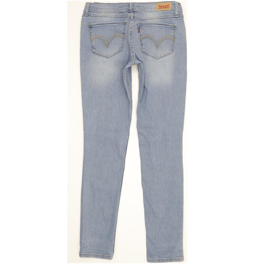Levi's 524 Women Blue Skinny Slim Stretch Jeans W28 L31
