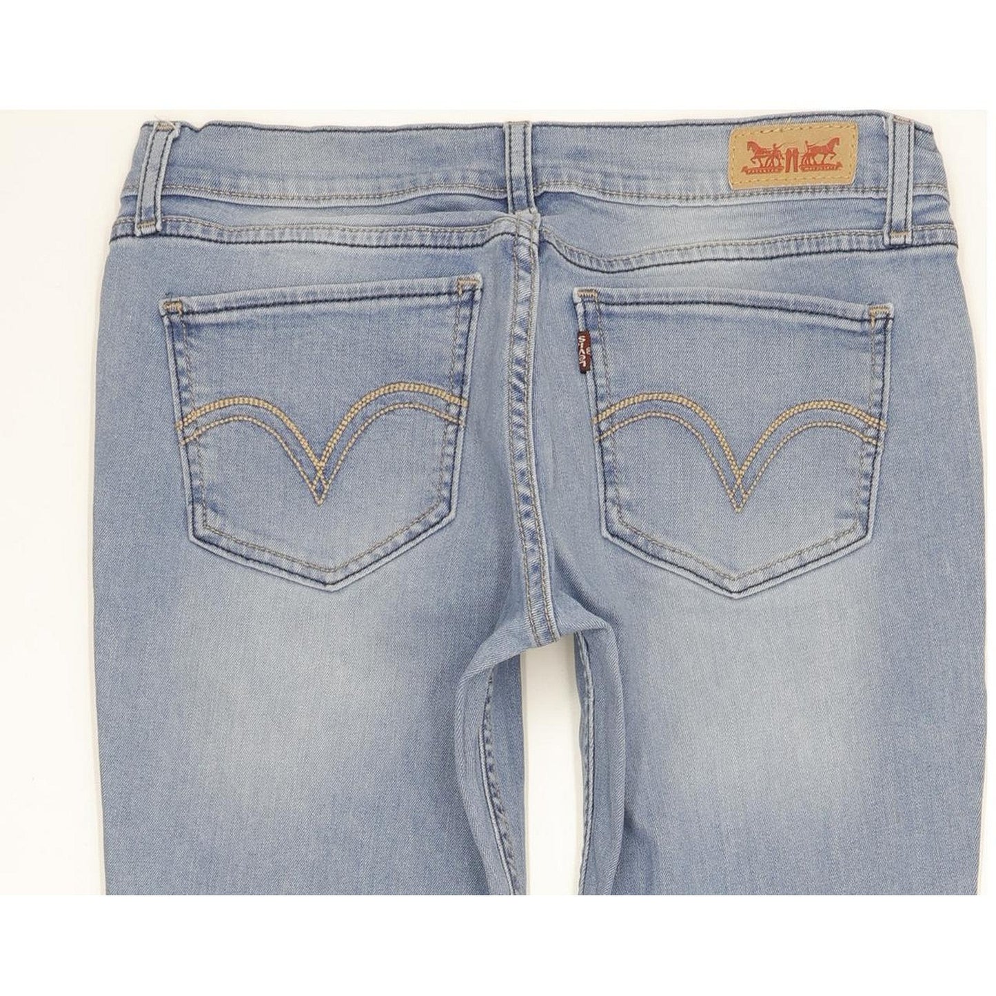 Levi's 524 Women Blue Skinny Slim Stretch Jeans W28 L31