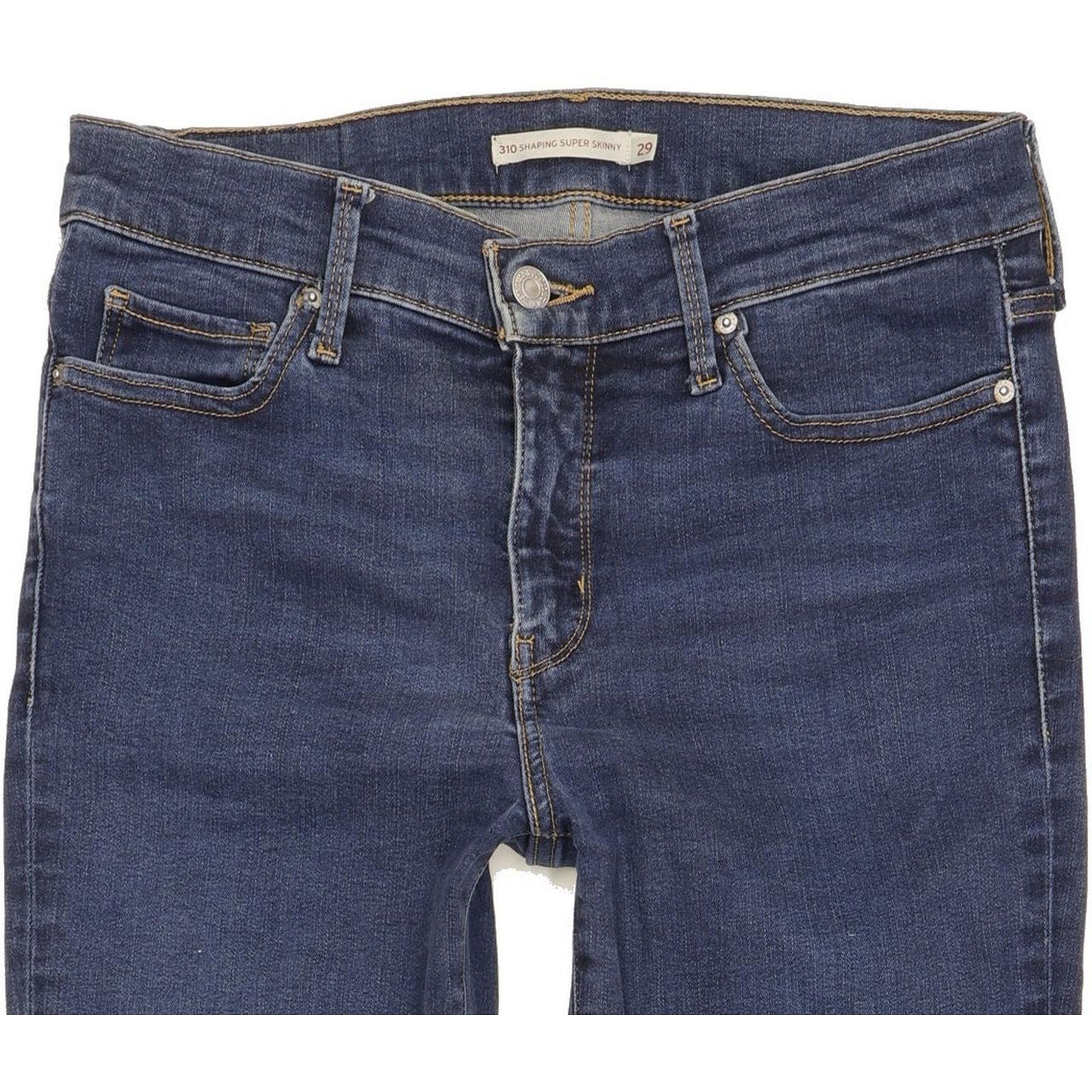 Levi's 310 Shaping Women Blue Skinny Slim Stretch Jeans W29 L30