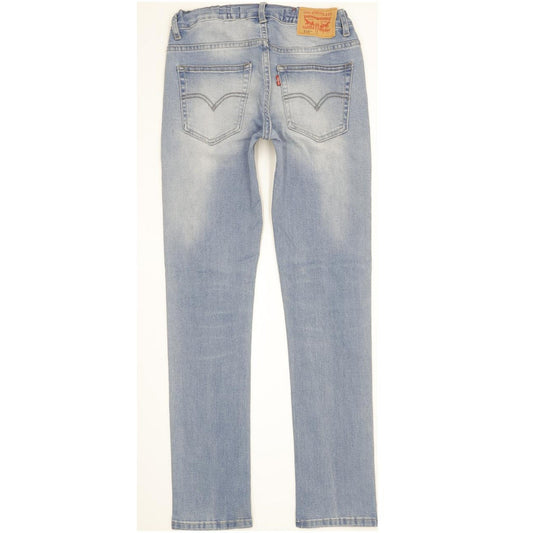 Levi's 510 Kids Blue Skinny Slim Stretch Jeans W26 L29