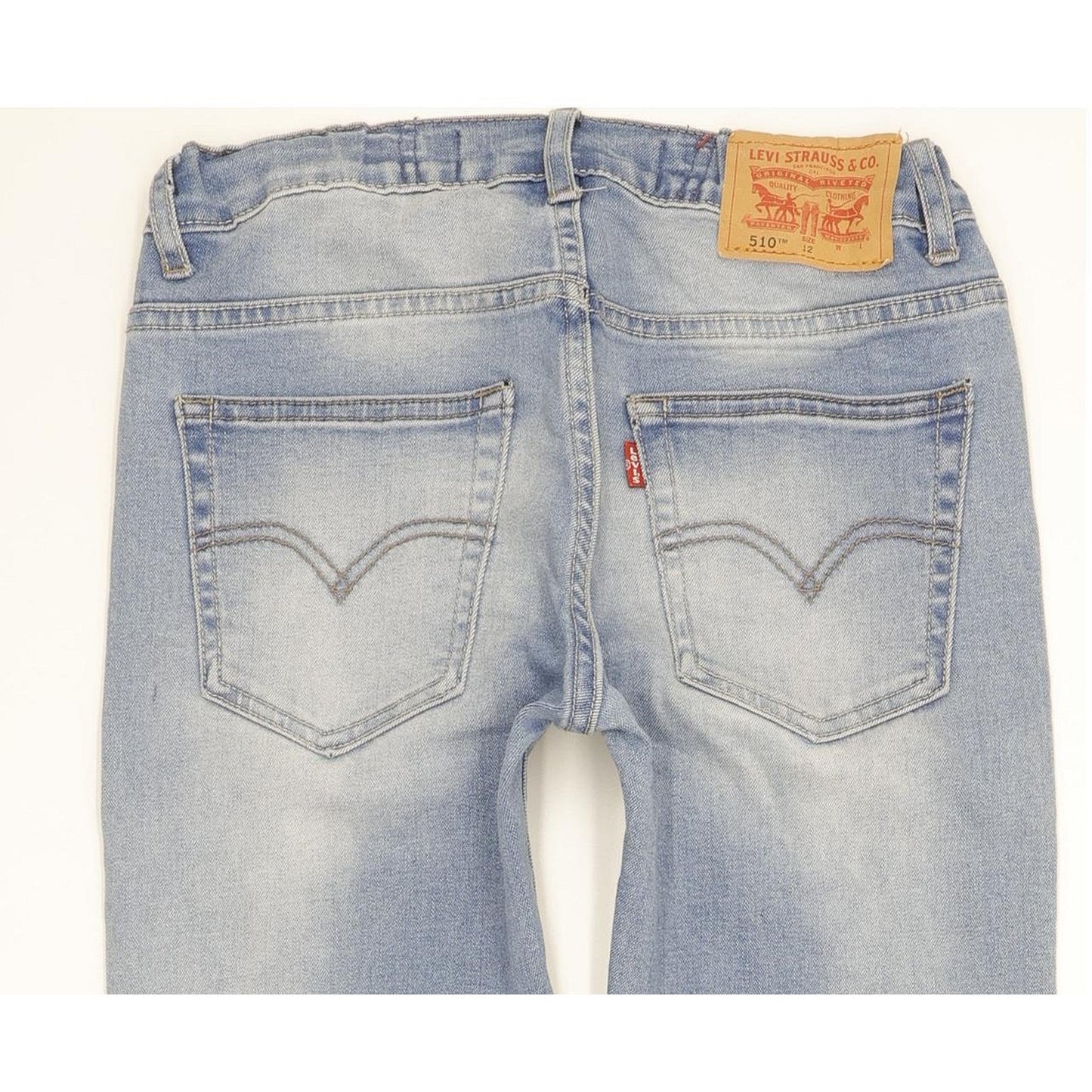 Levi's 510 Kids Blue Skinny Slim Stretch Jeans W26 L29