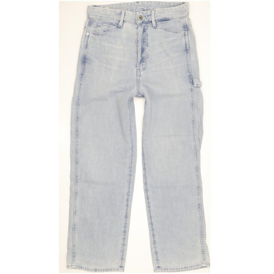 G-Star Revynn Ultra High Blue Straight Loose Boyfriend Stretch Jeans High Waisted W29 L30