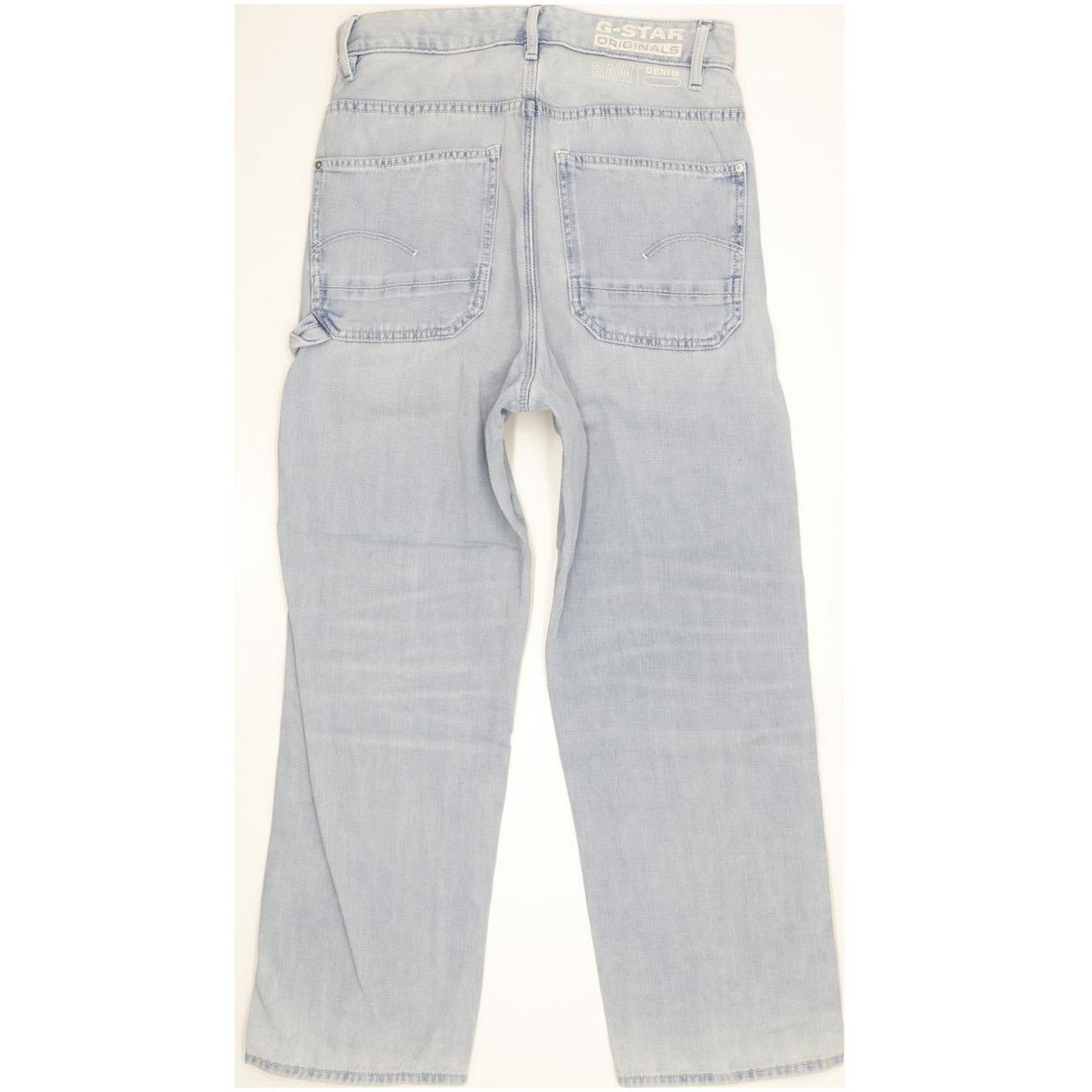 G-Star Revynn Ultra High Blue Straight Loose Boyfriend Stretch Jeans High Waisted W29 L30