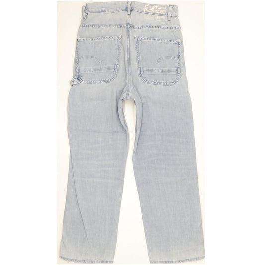 G-Star Revynn Ultra High Blue Straight Loose Boyfriend Stretch Jeans High Waisted W29 L30