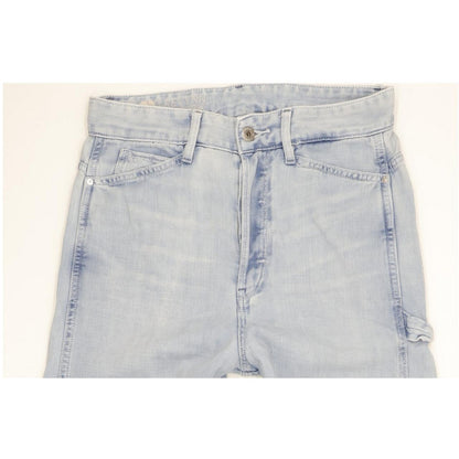 G-Star Revynn Ultra High Blue Straight Loose Boyfriend Stretch Jeans High Waisted W29 L30