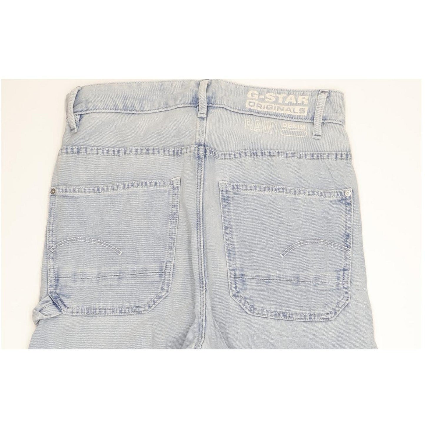 G-Star Revynn Ultra High Blue Straight Loose Boyfriend Stretch Jeans High Waisted W29 L30