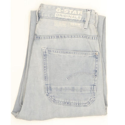 G-Star Revynn Ultra High Blue Straight Loose Boyfriend Stretch Jeans High Waisted W29 L30