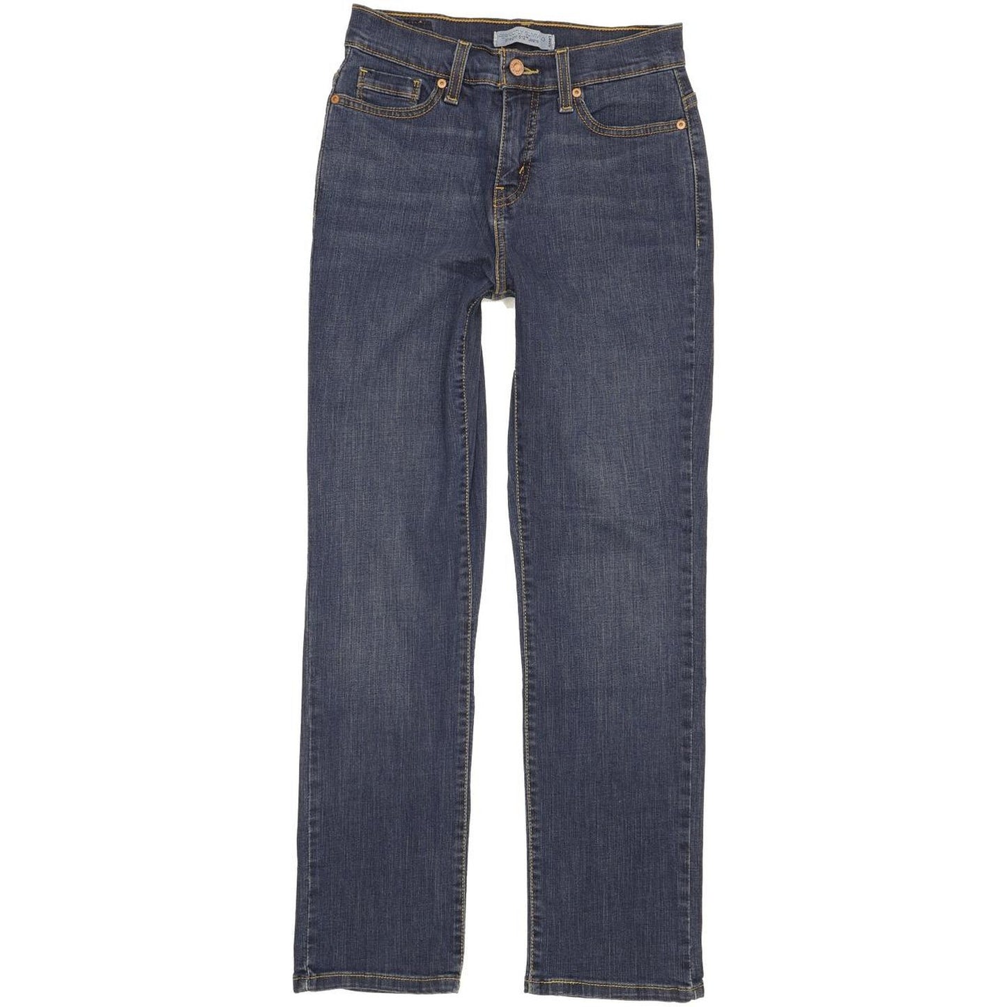 Levi's 512 Women Blue Straight Slim Stretch Jeans W26 L29