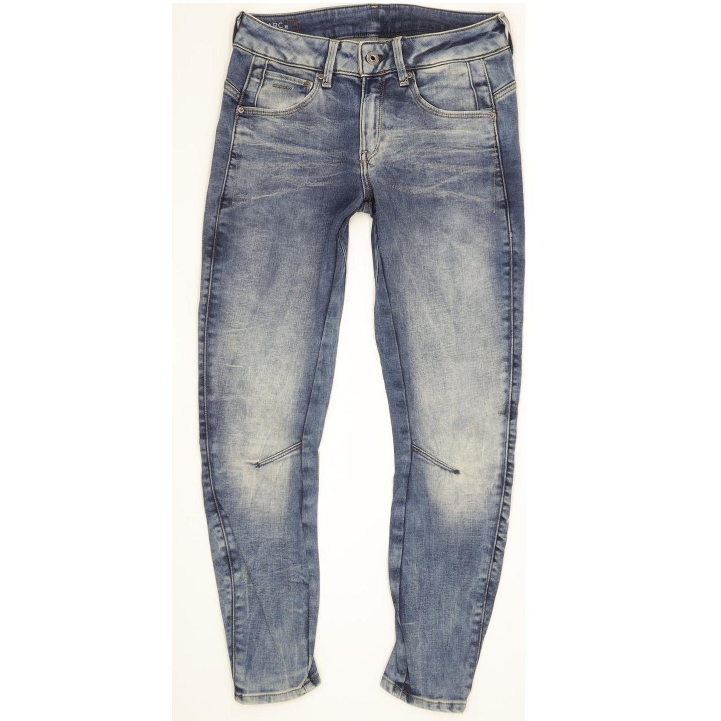 G-Star Arc 3D Women Blue Skinny Slim Stretch Jeans W26 L30