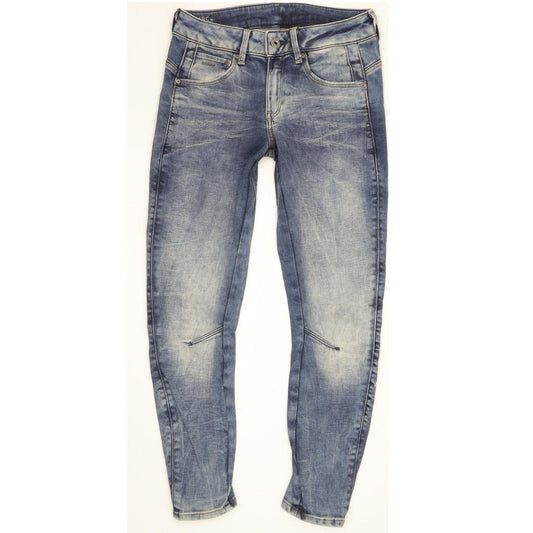 G-Star Arc 3D Women Blue Skinny Slim Stretch Jeans W26 L30