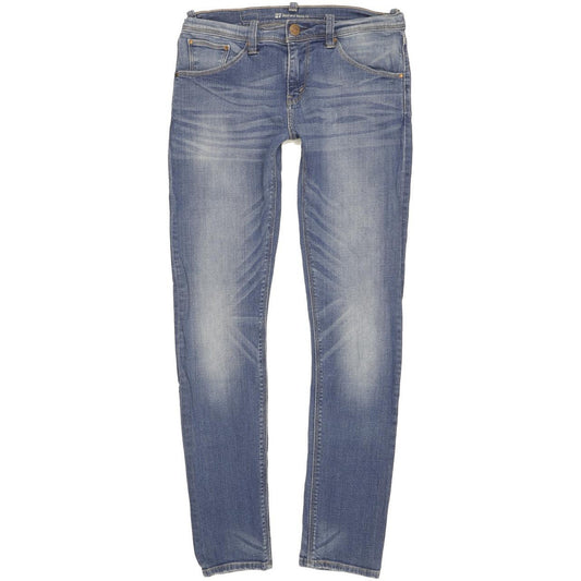 Levi's Women Blue Skinny Slim Boyfriend Stretch Jeans W27 L31