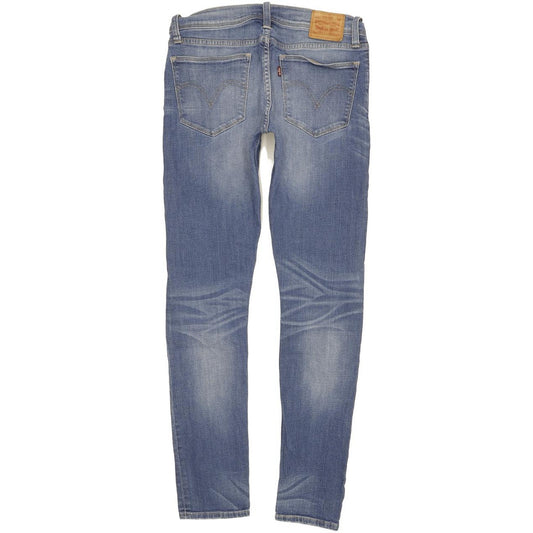 Levi's Women Blue Skinny Slim Boyfriend Stretch Jeans W27 L31