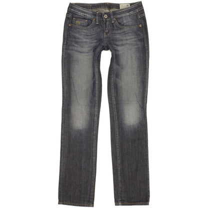 G-Star 3301 Women Blue Straight Slim Jeans W26 L31