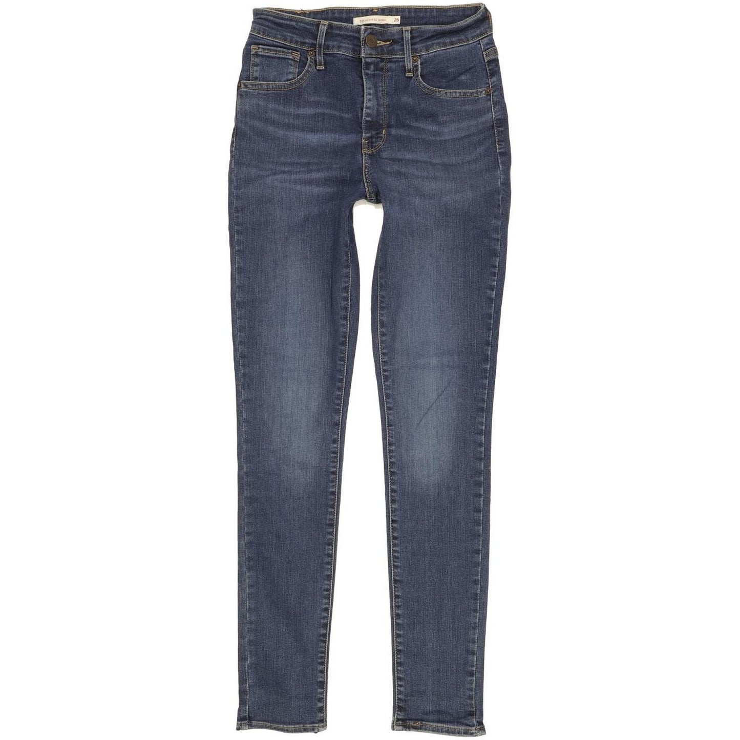 Levi's 721 Women Blue Skinny Slim Stretch Jeans W26 L30