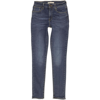 Levi's 721 Women Blue Skinny Slim Stretch Jeans W26 L30