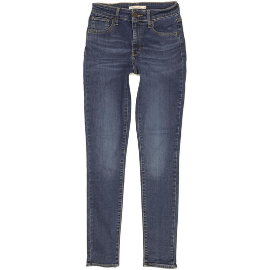 Levi's 721 Women Blue Skinny Slim Stretch Jeans W26 L30