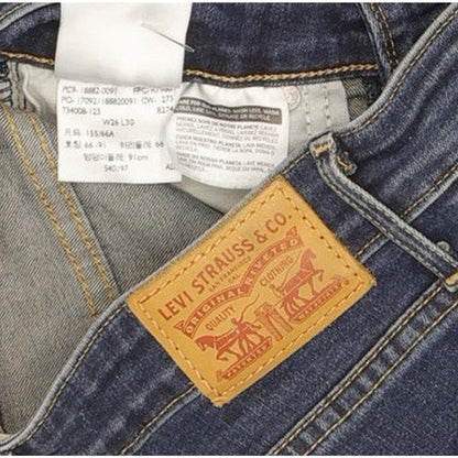 Levi's 721 Women Blue Skinny Slim Stretch Jeans W26 L30