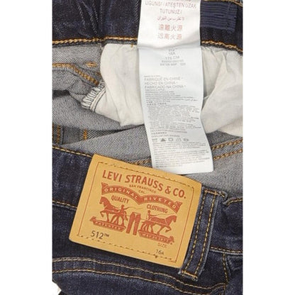 Levi's 512 Kids Blue Tapered Slim Stretch Jeans W28 L30