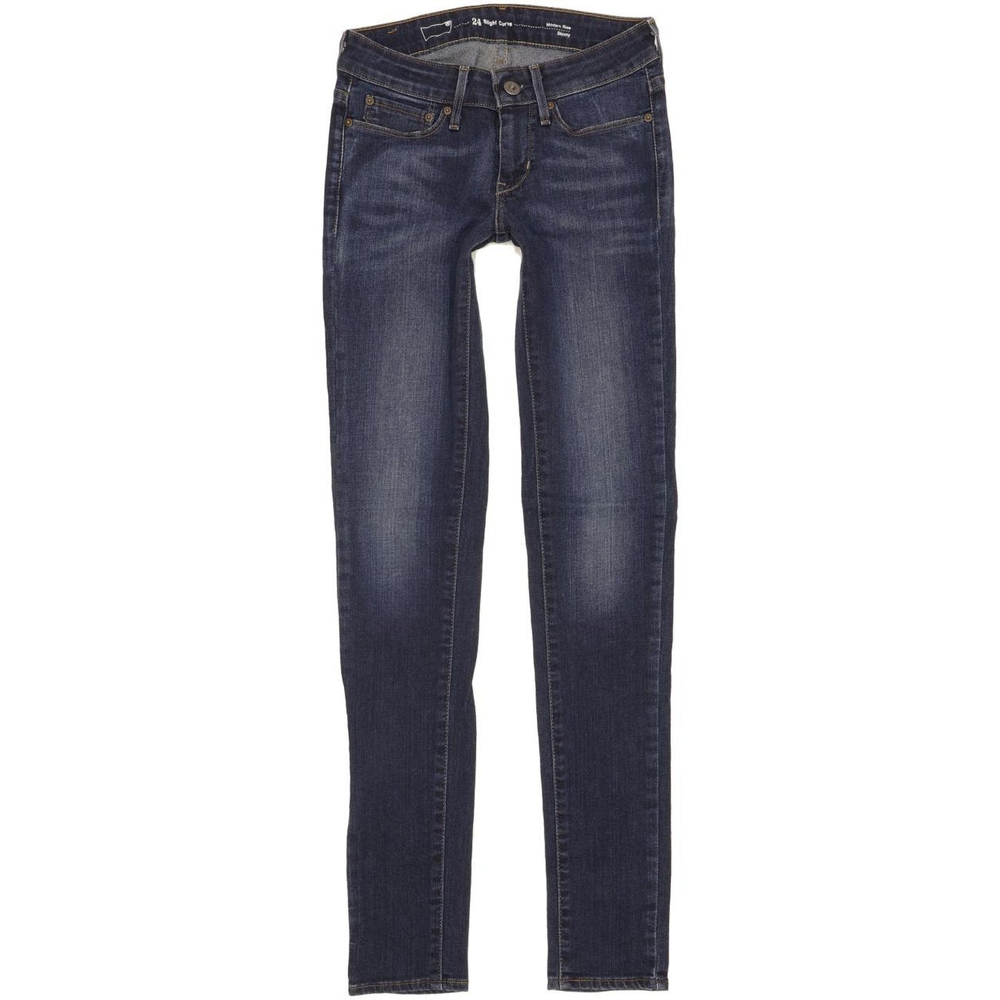 Levi's Slight Curve Women Blue Skinny Slim Stretch Jeans W24 L31