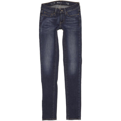 Levi's Slight Curve Women Blue Skinny Slim Stretch Jeans W24 L31