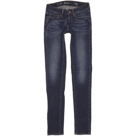 Levi's Slight Curve Women Blue Skinny Slim Stretch Jeans W24 L31