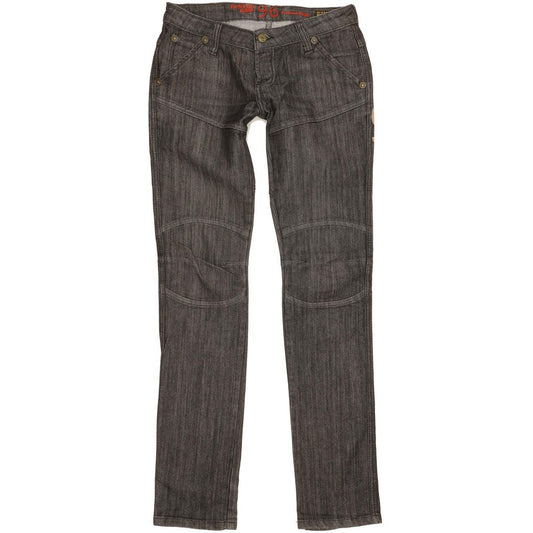 G-Star Elwood 5620 Women Charcoal Skinny Slim Stretch Jeans W26 L32