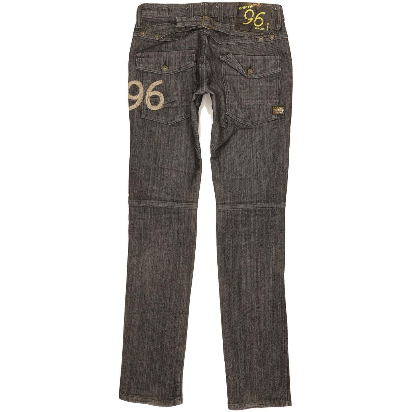 G-Star Elwood 5620 Women Charcoal Skinny Slim Stretch Jeans W26 L32