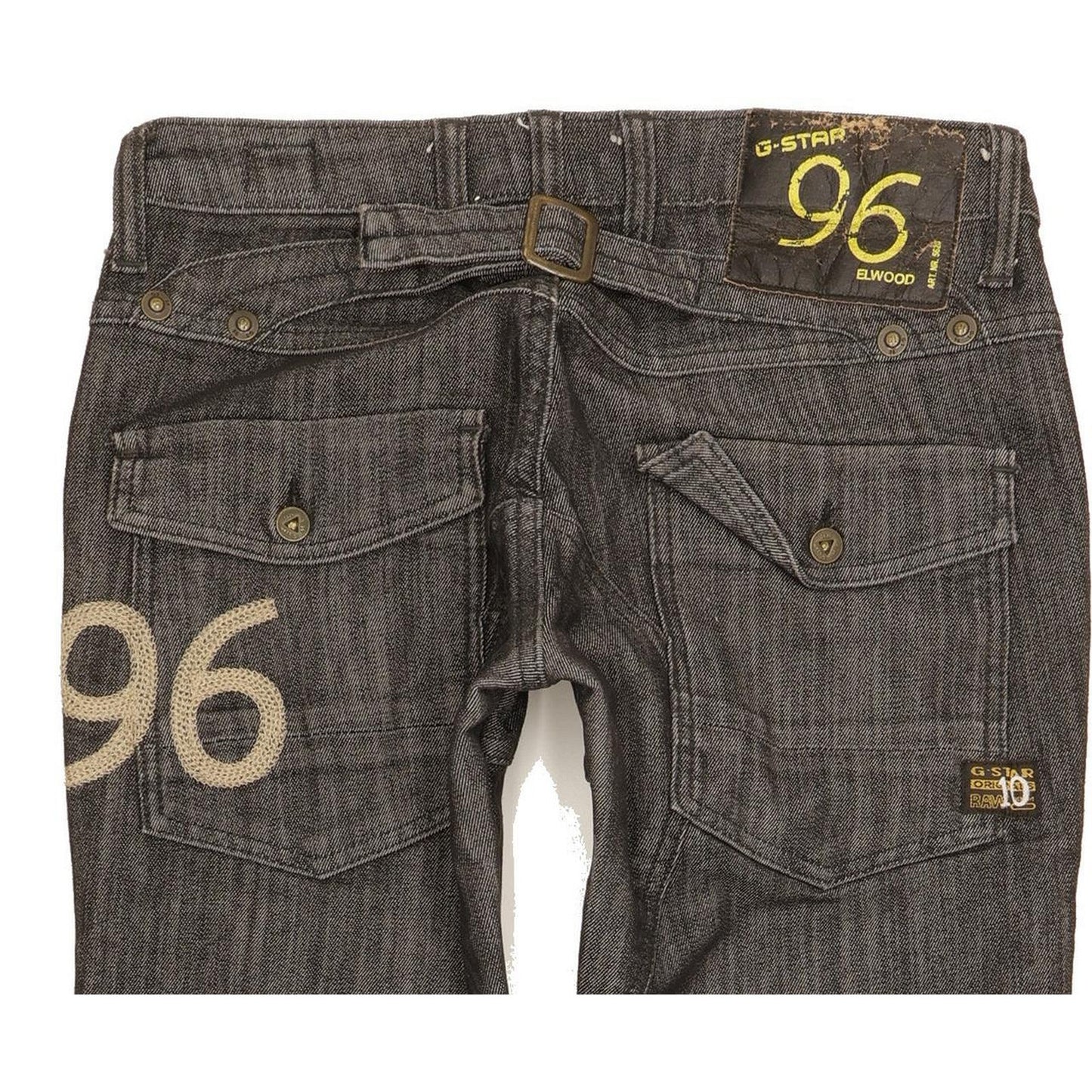 G-Star Elwood 5620 Women Charcoal Skinny Slim Stretch Jeans W26 L32