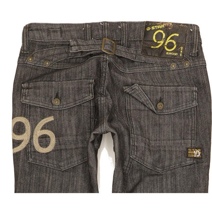 G-Star Elwood 5620 Women Charcoal Skinny Slim Stretch Jeans W26 L32