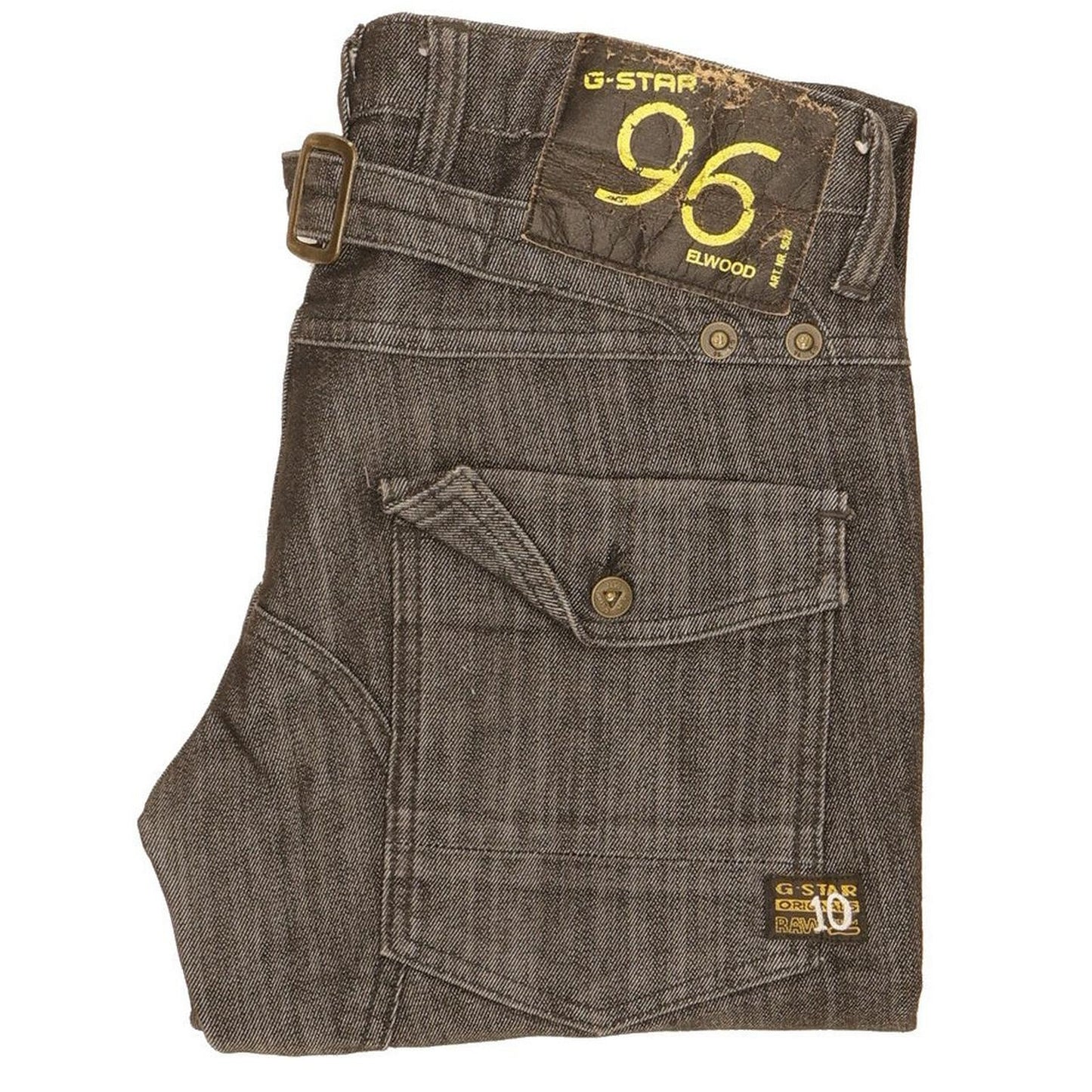 G-Star Elwood 5620 Women Charcoal Skinny Slim Stretch Jeans W26 L32