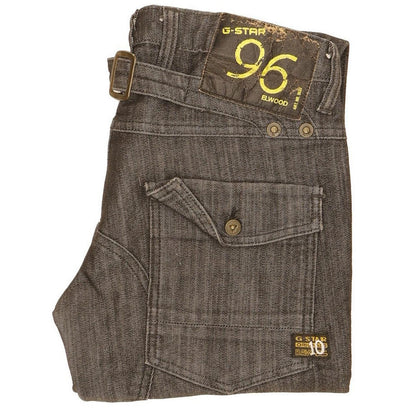 G-Star Elwood 5620 Women Charcoal Skinny Slim Stretch Jeans W26 L32